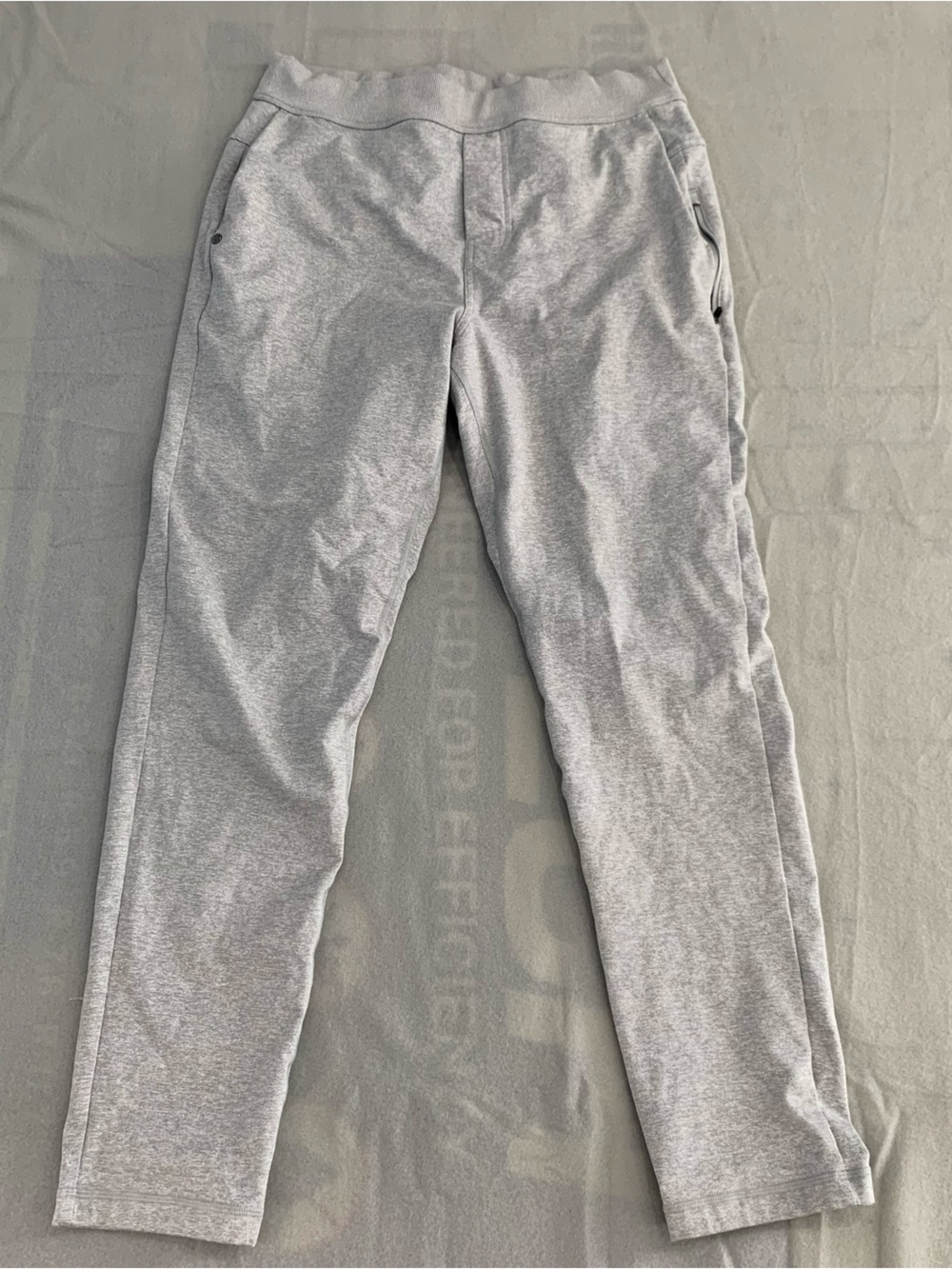 Vuori Coronado Men Sz Médium Performance Jogger Pants Heather Light Gray